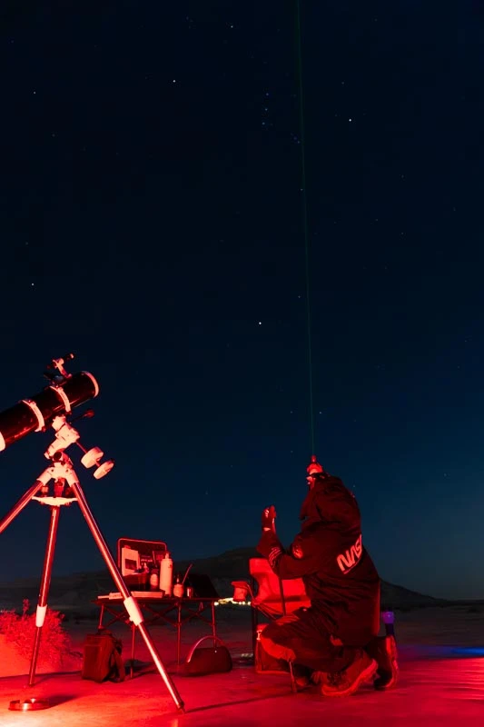 ليلة مراقبة نجوم أورانوس (جابريل ومهدي)