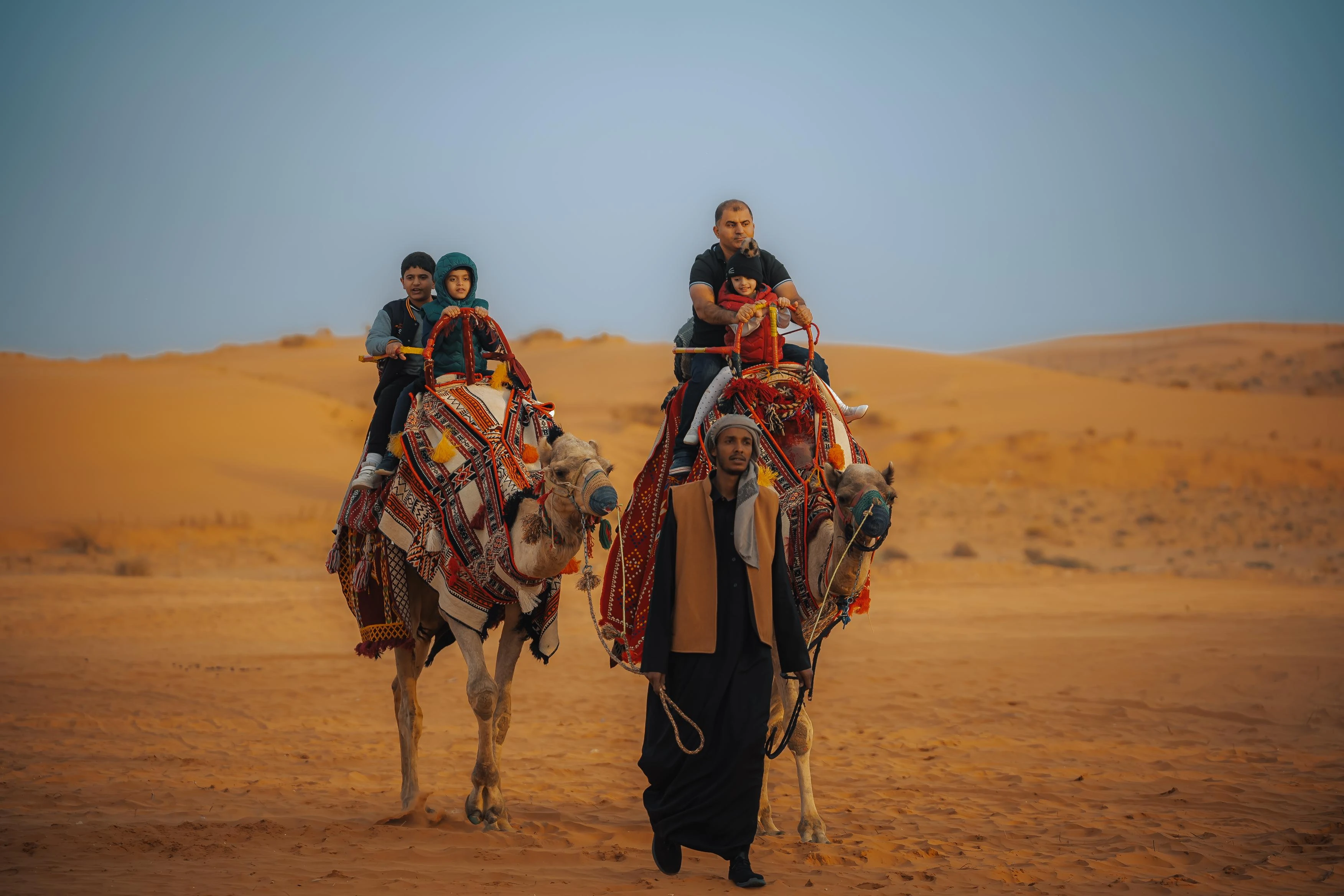 مغامرة قافلة الجمال لمراقبة النجوم